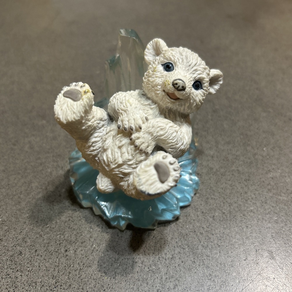 Slip'n & a Slide'n Polar Playmates 1996 Hamilton collection by Michael Adams‎